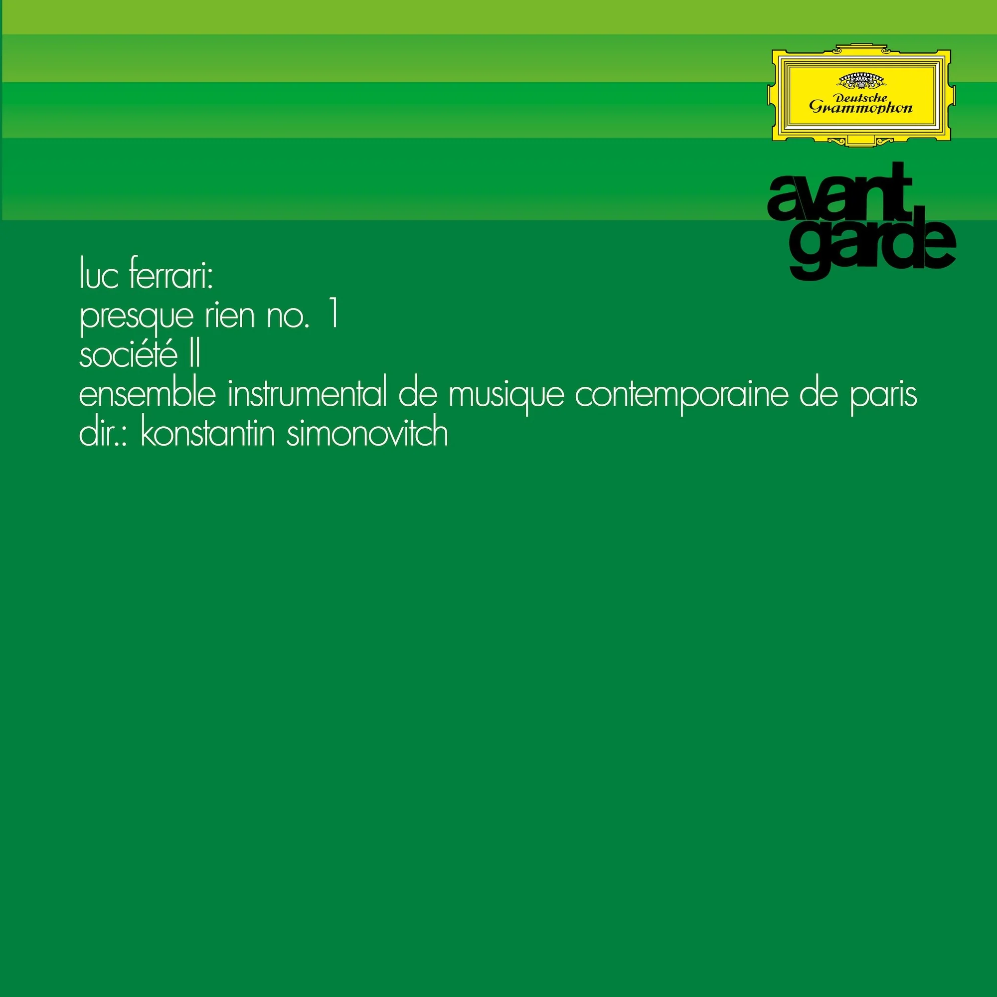 Luc Ferrari: Presque Rien Nr.1; Societé II - Image 3