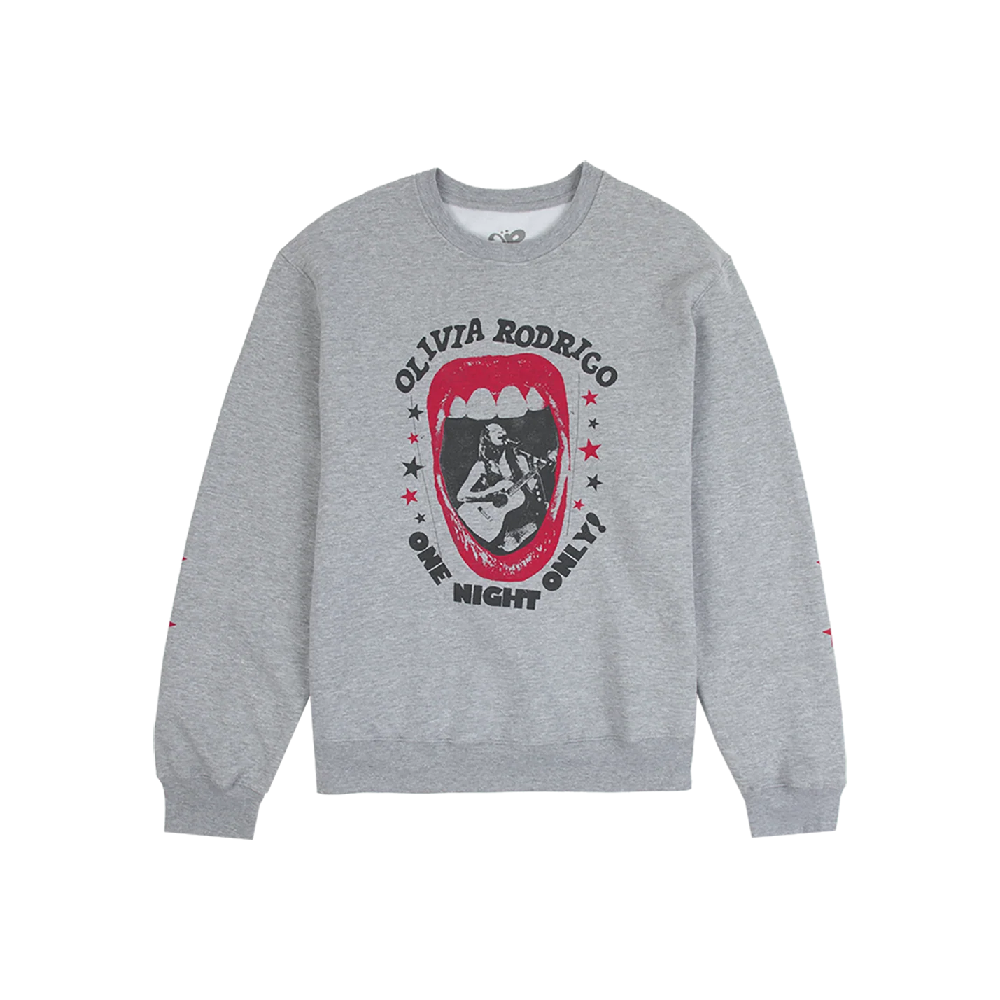 one night only crewneck pullover