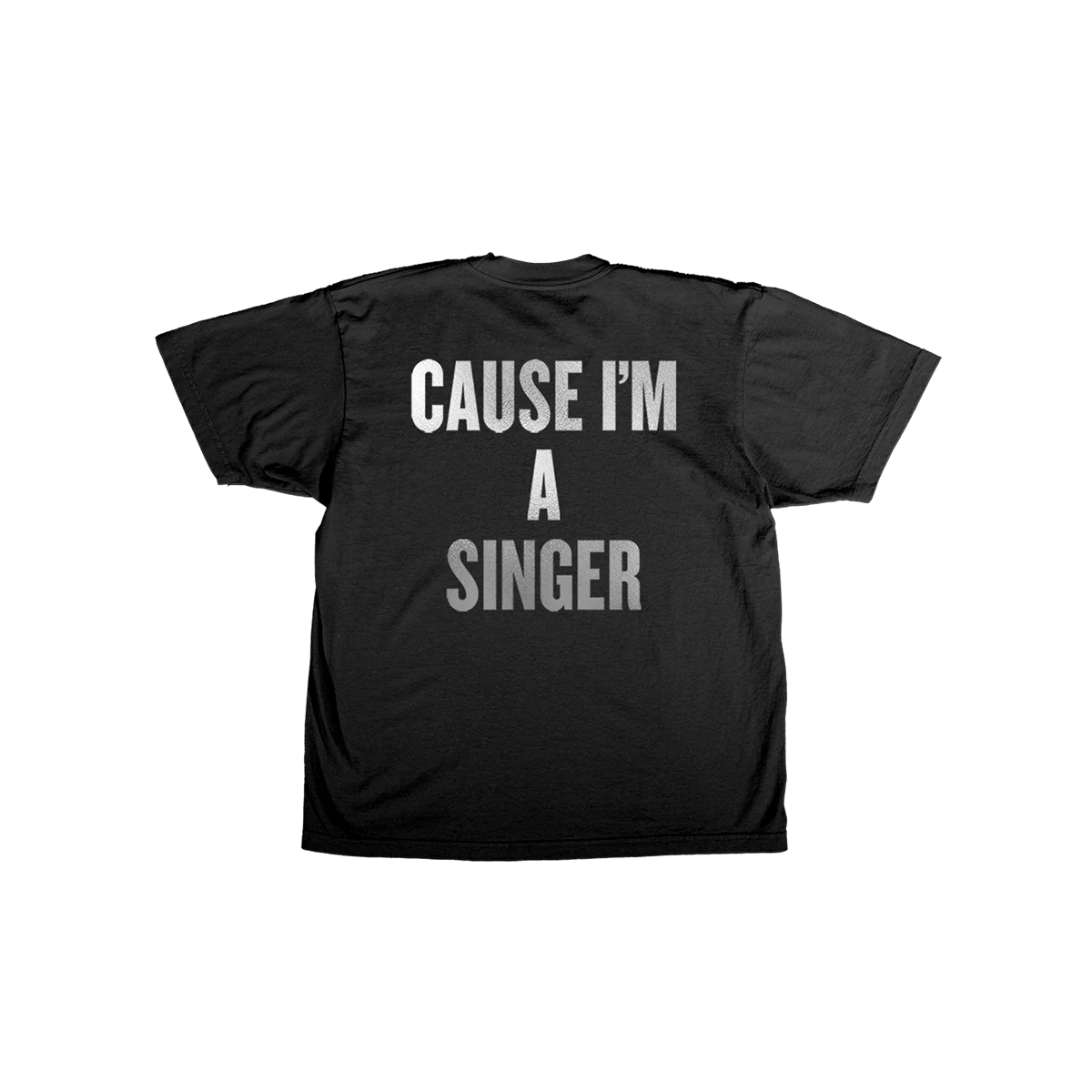 I'm working late black t-shirt - Image 2