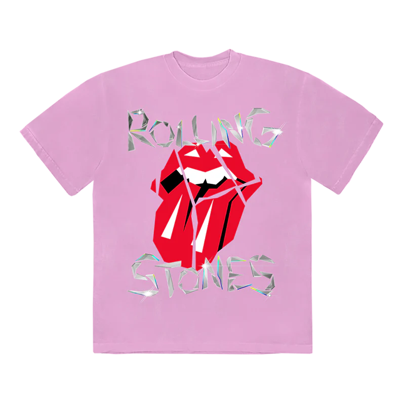 Diamond Tongue Pink Washed