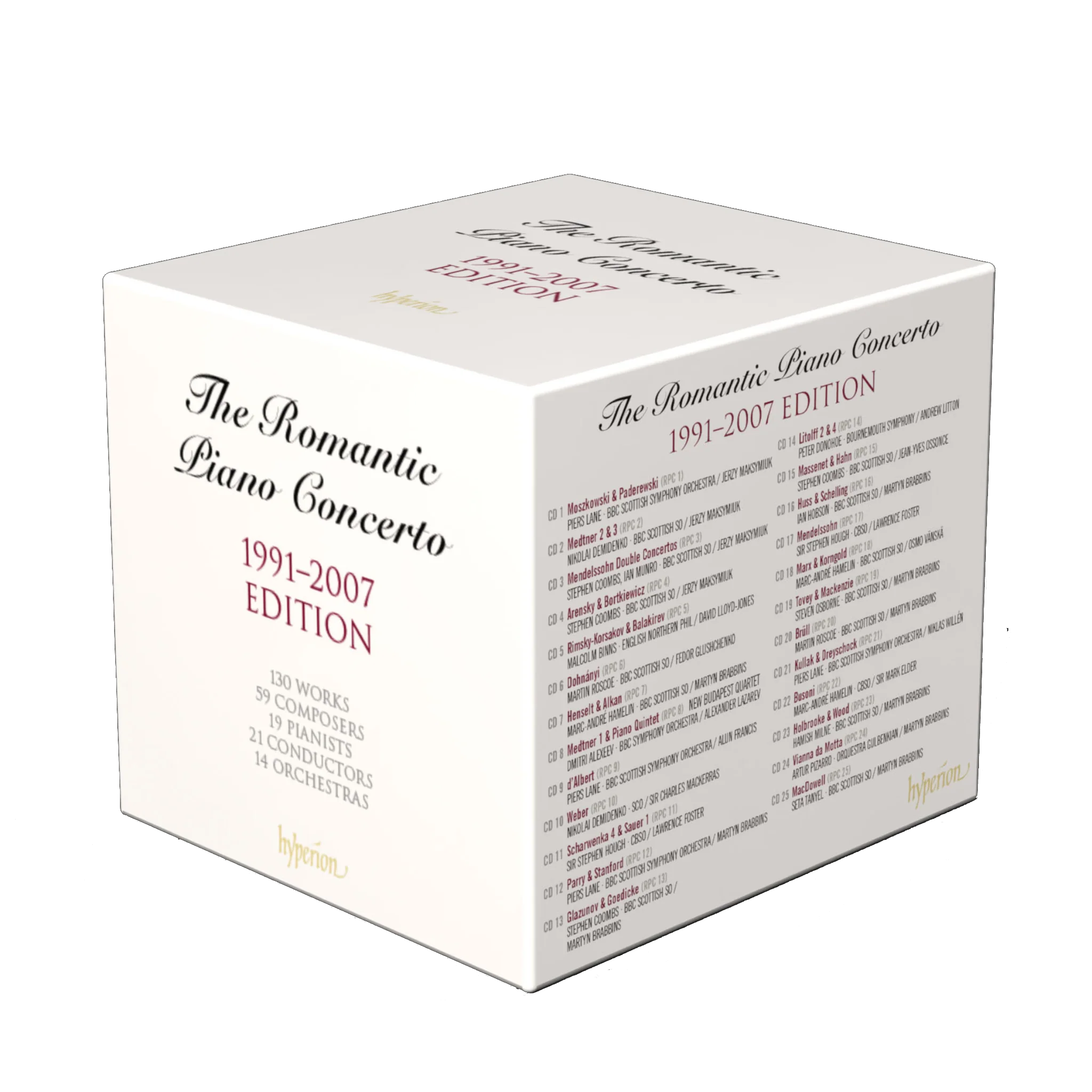 The Hyperion Romantic Piano Concerto (1991-2007)